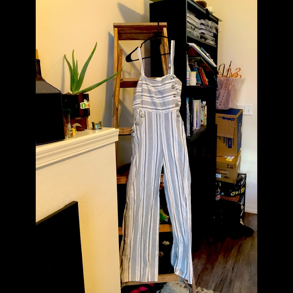 One piece pant suit, vintage retro so chic